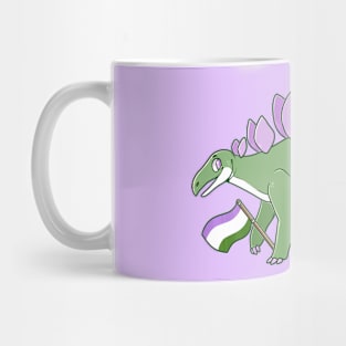 Genderqueer Stegosaurus Mug